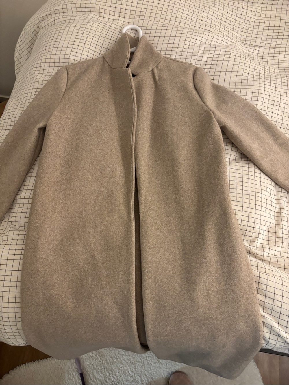 Zara Women’s Open Front Longline Coat